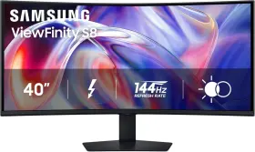 Samsung Ls40h850tanxza 40 Inch Viewfinity S8 S85th Curved Monitor 5k2k 144hz Hdr10 Thunderbolt
