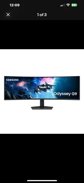 LS49CG95DENXZA SAMSUNG Odyssey Dqhd Curved Gaming Monitor