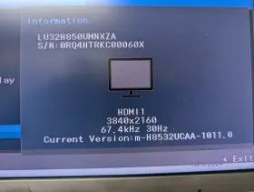 LU32H850UMNXZA SAMSUNG Qhd Monitor Qled Freesync #2