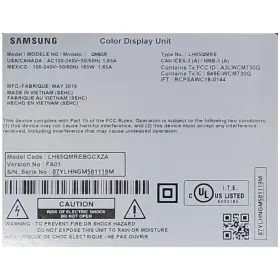 QM65R SAMSUNG Led Lcd Signage Display Tv #2