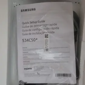 S34C50 SAMSUNG Ultrawide Monitor Hdmi Standard Video
