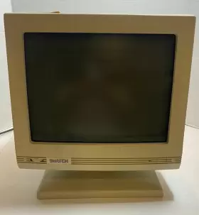 SM-430 SAMSUNG Samtron Mono Monitor Powers Own Box
