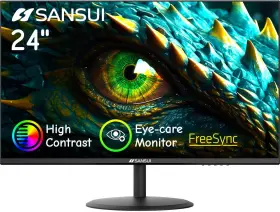 445032678606 SANSUI Monitor Care Fhd Display Hdmi Vga Ports