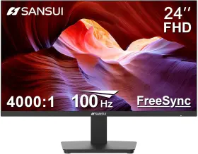 744759803696 SANSUI Monitor Hdmi Vga Ports Vesa Mount Fhd