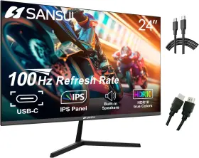 840166270202 SANSUI Monitor Ips Usb Fhd Display Spea
