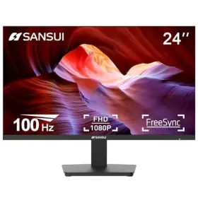 852819008353 SANSUI Monitor Hdmi Vga Ports Vesa Mount Fhd