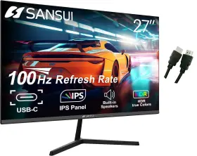 852819008469 SANSUI Monitors Ips Usb Fhd Speak