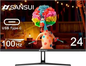 ES-24F2C SANSUI Usb Monitor Ergonomic Tilt