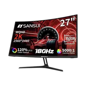 ES-G27C1G SANSUI Curved Lcd Wqhd Gaming Monitor Adaptive Sync
