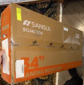 SG34C5QK SANSUI Led Gaming Monitor Screen