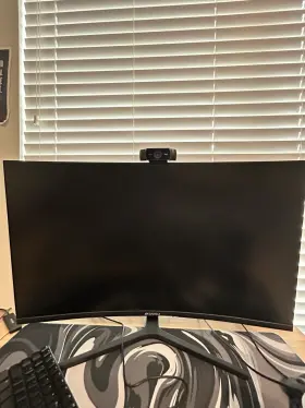 XEC2508B11701785 SANSUI Curved Monitor Hdmi Stand Webcam
