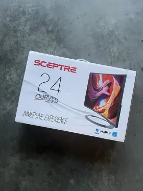792343323235 SCEPTRE Curved Gaming Led Monitor Hdmi Power