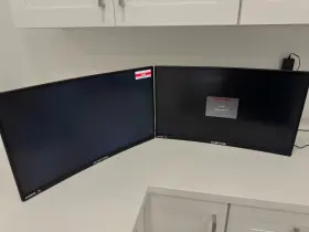 C248B-144RK SCEPTRE Curved Gaming Monitors Led Hdmi Vga