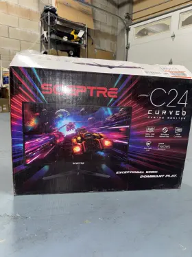 C248B-1858RN SCEPTRE Curved Gaming Monitor Hdmi Displayport