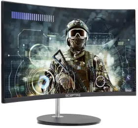 C248W-1920RN-314 SCEPTRE Led Monitor Srgb Hdmi Vga Speakers