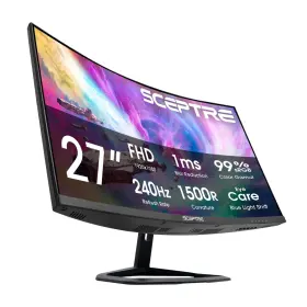 C275B-FWT240.A1 SCEPTRE Curved Gaming Monitor Fhd Displayport