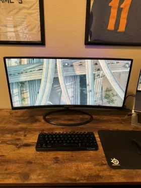 C305W2560UN SCEPTRE Curved Gaming Led Monitor Ultrawide Ultra