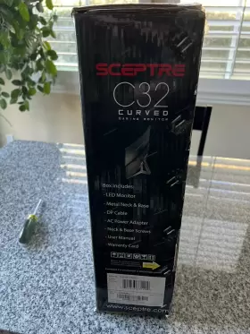 C325B185RD SCEPTRE Curved Led Gaming Monitor Amd Radeon #3