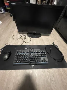 E24BW-19208B0S24AA SCEPTRE Led Monitor Corsair Keyboard Mouse