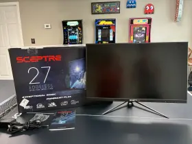 E275B-QPT168 SCEPTRE Qhd Ips Led Monitor Hdmi Dp Freesync