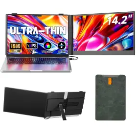 710436763836 SETCLOD Laptop Screen Extender Ultra Fhd Ips