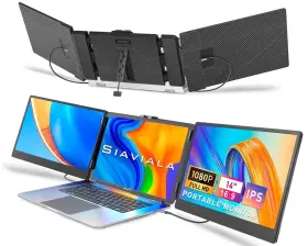 313054599575 SIAVIALA Ips Triple Monitor Laptop Screen Dual