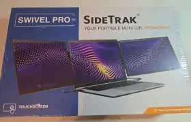 STTLGLTC13BL2P SIDETRAK Swivel Pro Touch Dual Pack Monitors