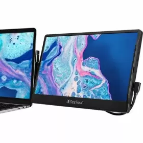 STTL12BL SIDETRAK Swivel Laptop Monitor
