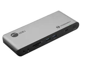 JU-DK0U11-S1 SIIG Single Quad Monitor Usb Laptops Tbt