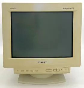 100ES SONY Trinitron Multiscan Display Crt Monitor