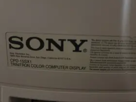 Sony Cpd-15sx1 Multiscan 15 Inch Crt Monitor 4 3 1024x768 Beige Sony Cpd-15sx1 Multiscan 15 Inch Crt Monitor 4 3 1024x768 Beige