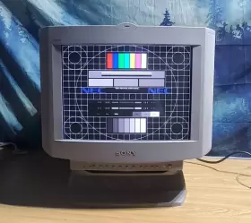 CPD-220VS SONY Trinitron Gaming Crt Vga Speakers