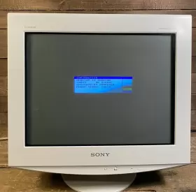 E540 SONY Trinitron Multiscan Vga Crt Monitor #2