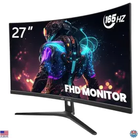 B0CQT7JR2B STANLEY Curved Gaming Monitor Fhd Freesync Hdmi