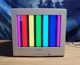 TF-721 SYLVANIA Vga Crt Gaming #3