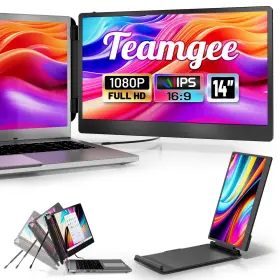 933789511501 TEAMGEE Dual Laptop Screen Extender Fhd Ips Lapt