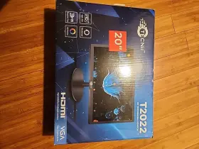 2022W TECNII Video Conferencing Monitor Led Backlit Vga Hdmi