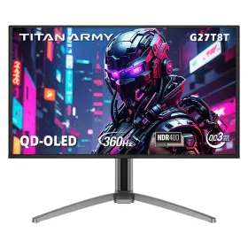 G27T8T TITAN ARMY Flat Qd Oled Qhd Gaming Monitors