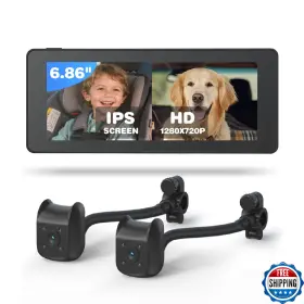 B0G2GMRLQL TOZING Baby Car Camera Kids Ips Dual Split Screen