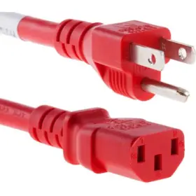 PWR515PC1310FRED UNIRISE Desktop Monitor Tv Power Cord