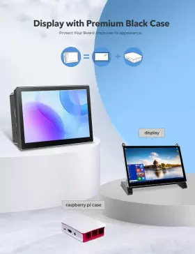 101B07 UPERFECT Touchscreen Monitor Screen Raspberry Pi #2