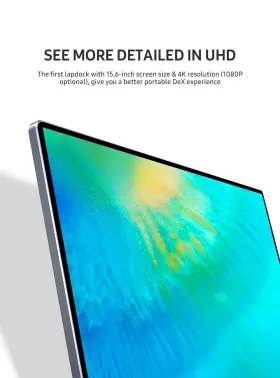 156E04 UPERFECT Monitor Lapdock Touchscreen Battery Keyboard #3