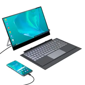 156E04 UPERFECT Monitor Lapdock Touchscreen Battery Keyboard