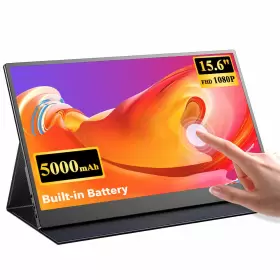 156E06 UPERFECT Touchscreen Monitor Usb Display Battery