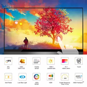 156F13 UPERFECT Monitor Touchscreen Usb Auto Rotate #2