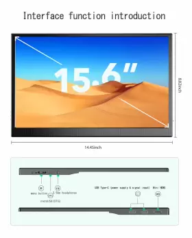 156J01 UPERFECT Gaming Monitor Travel #3