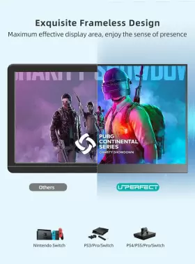 173K01W UPERFECT Usb Monitor Screen Gaming Hdmi Fhd #3