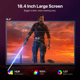 184T01 UPERFECT Monitor Gaming Hdmi Usb #2