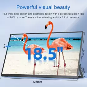 185E04 UPERFECT Monitor Screen Extender Gaming Speaker #2