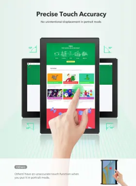 B706 UPERFECT Usb Hdmi Ips Lcd Display Touch Screen Monitor #2